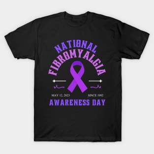 National Fibromyalgia Awareness Day Fritts Cartoons T-Shirt